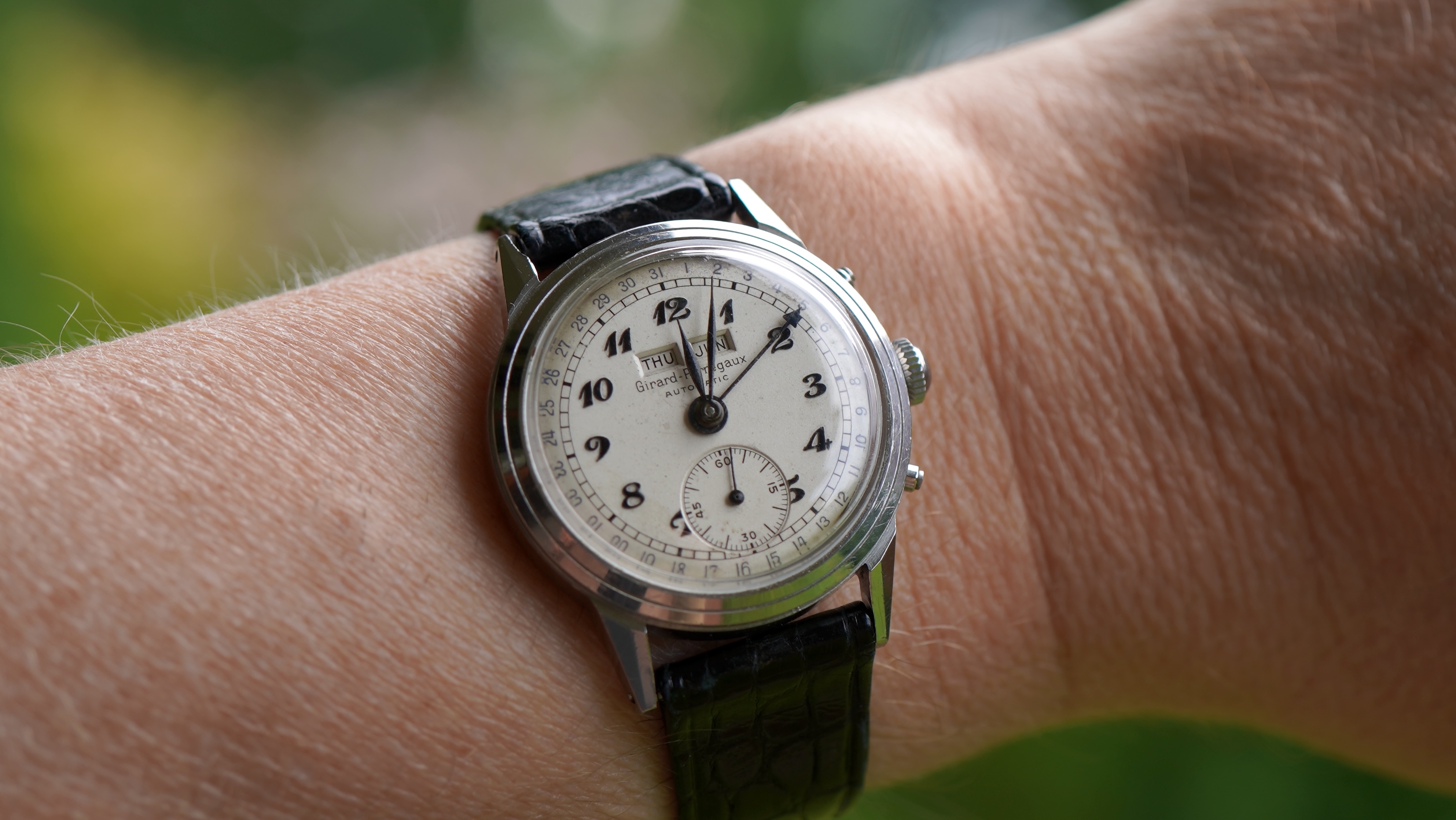 wristshot: Girard-Perregaux Triple Calendar, Ref. 6083 - The GP